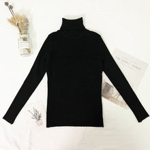 Load image into Gallery viewer, Womens Sweaters 2019 Winter Tops Turtleneck Sweater Women Thin Pullover Jumper Knitted Sweater Pull Femme Hiver Truien Dames New