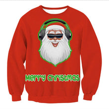 Load image into Gallery viewer, 2019 Santa Claus Xmas Patterned Sweater Ugly Christmas Sweaters Tops Men Women Funny Pullovers Blusas Hot Fashion